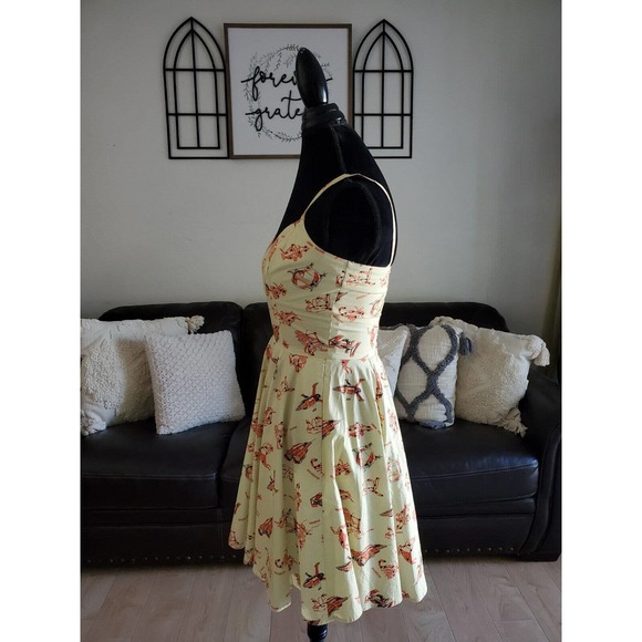 Bernie Dexter Celestial Sky Horoscope Zodiac Space Pinup Astrology dress - Picture 6 of 12